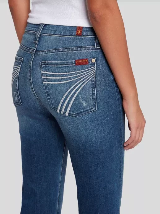 7 For All ManKind TAILORLESS DOJO in Slim Illusion- Lake Blue