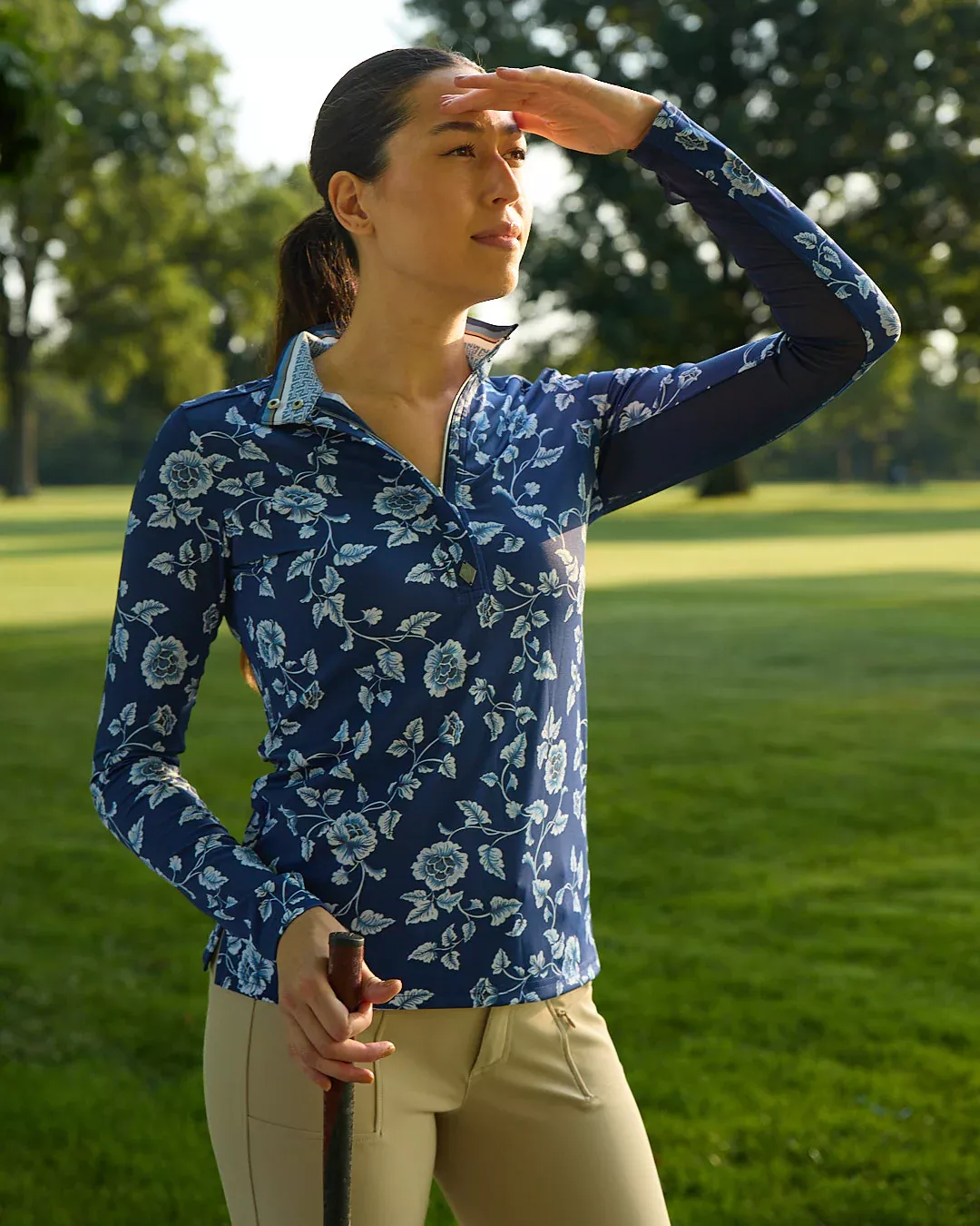 70° - The Ginger Jar Print (No. 2) Sun Shirt -