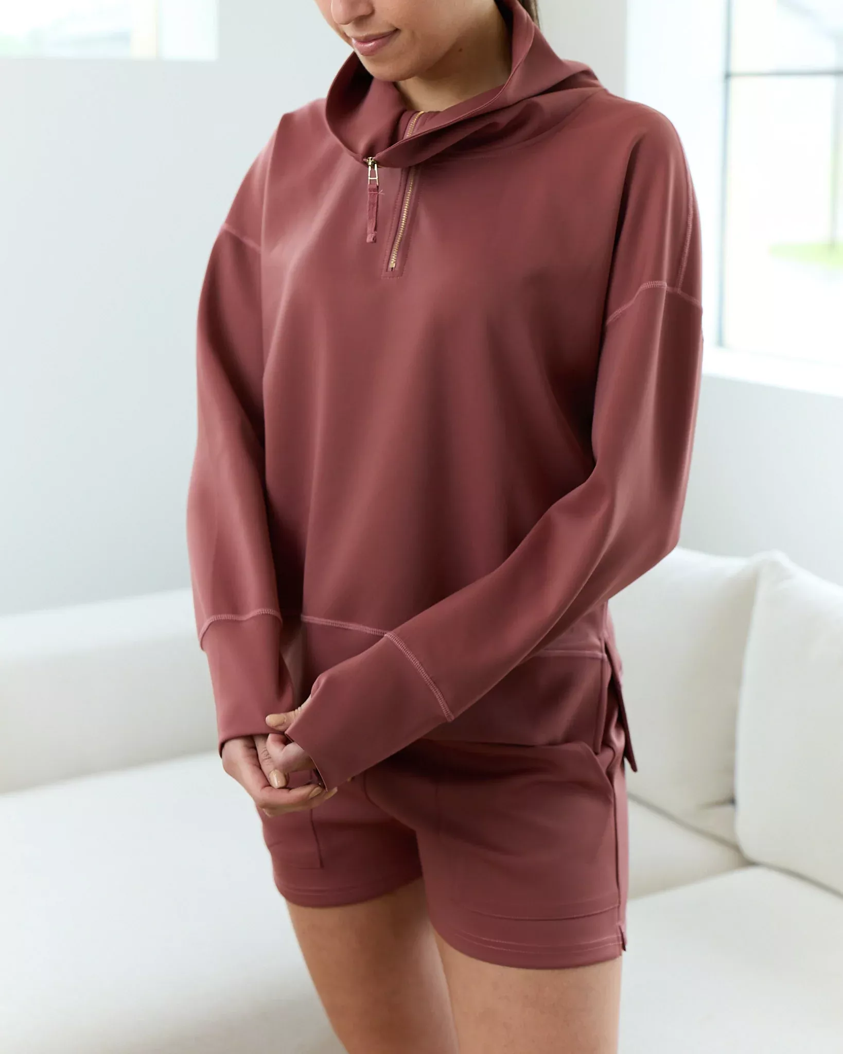 70° - Half Zip Scuba Top -