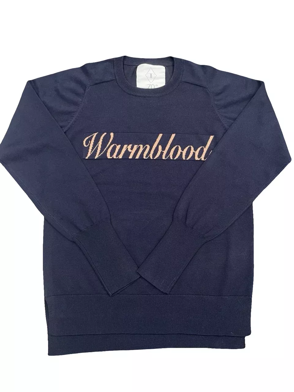70° - The Warmblood Sweater - Classic Tan/Navy