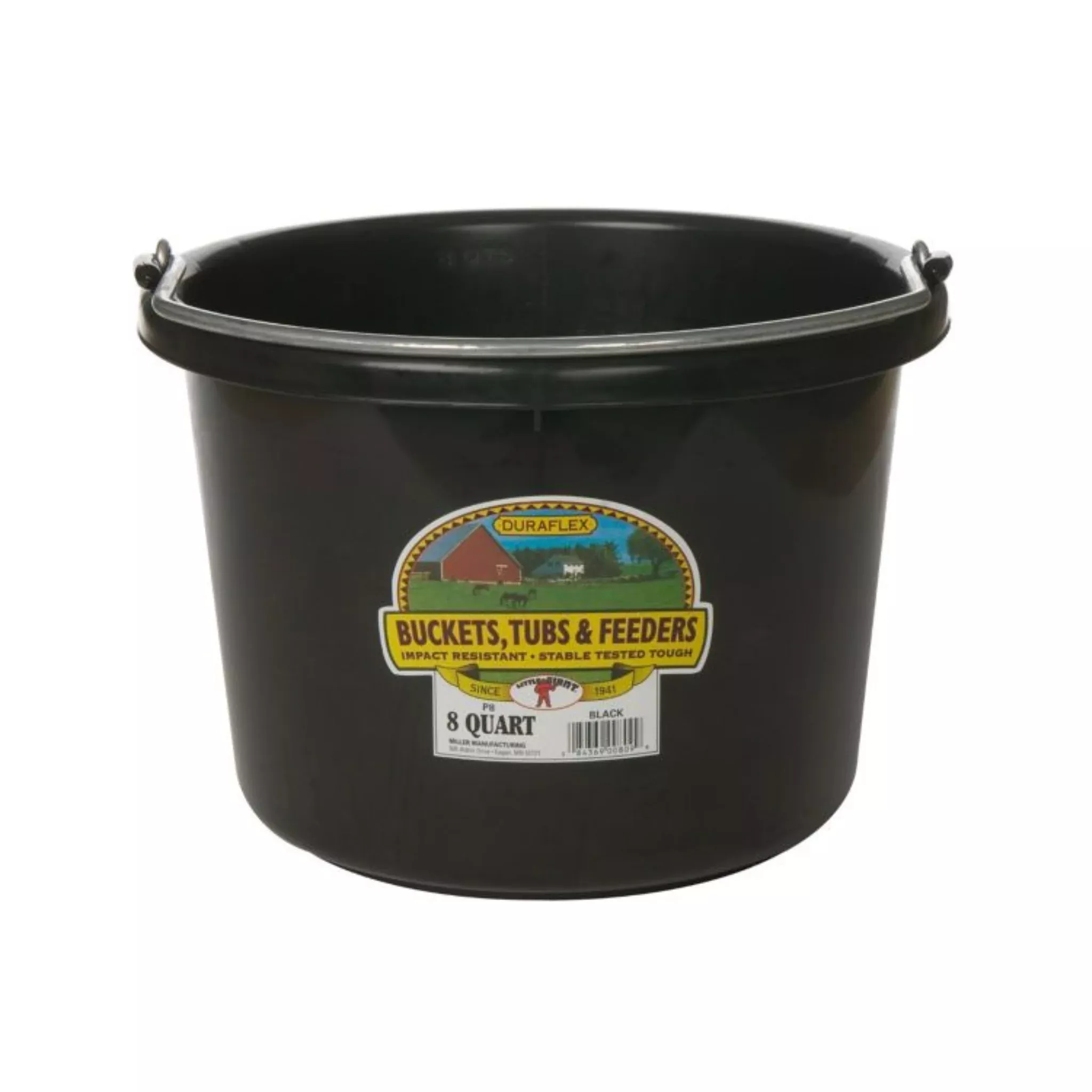 8 Quart Round Plastic Bucket