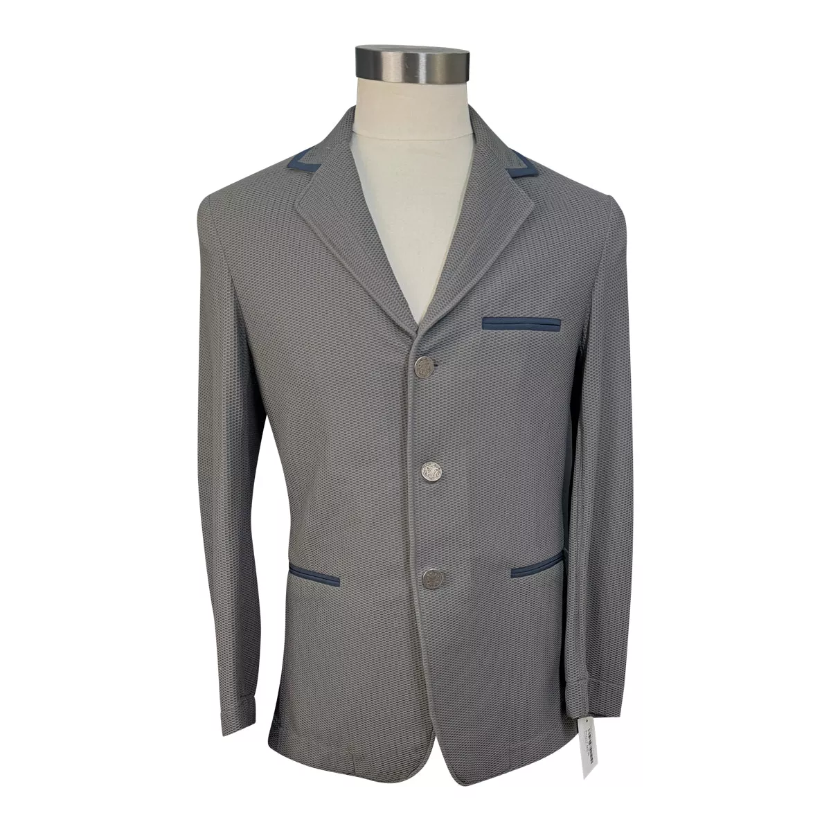 AA MotionLite Competition Jacket in Grey/Navy - Men's Medium