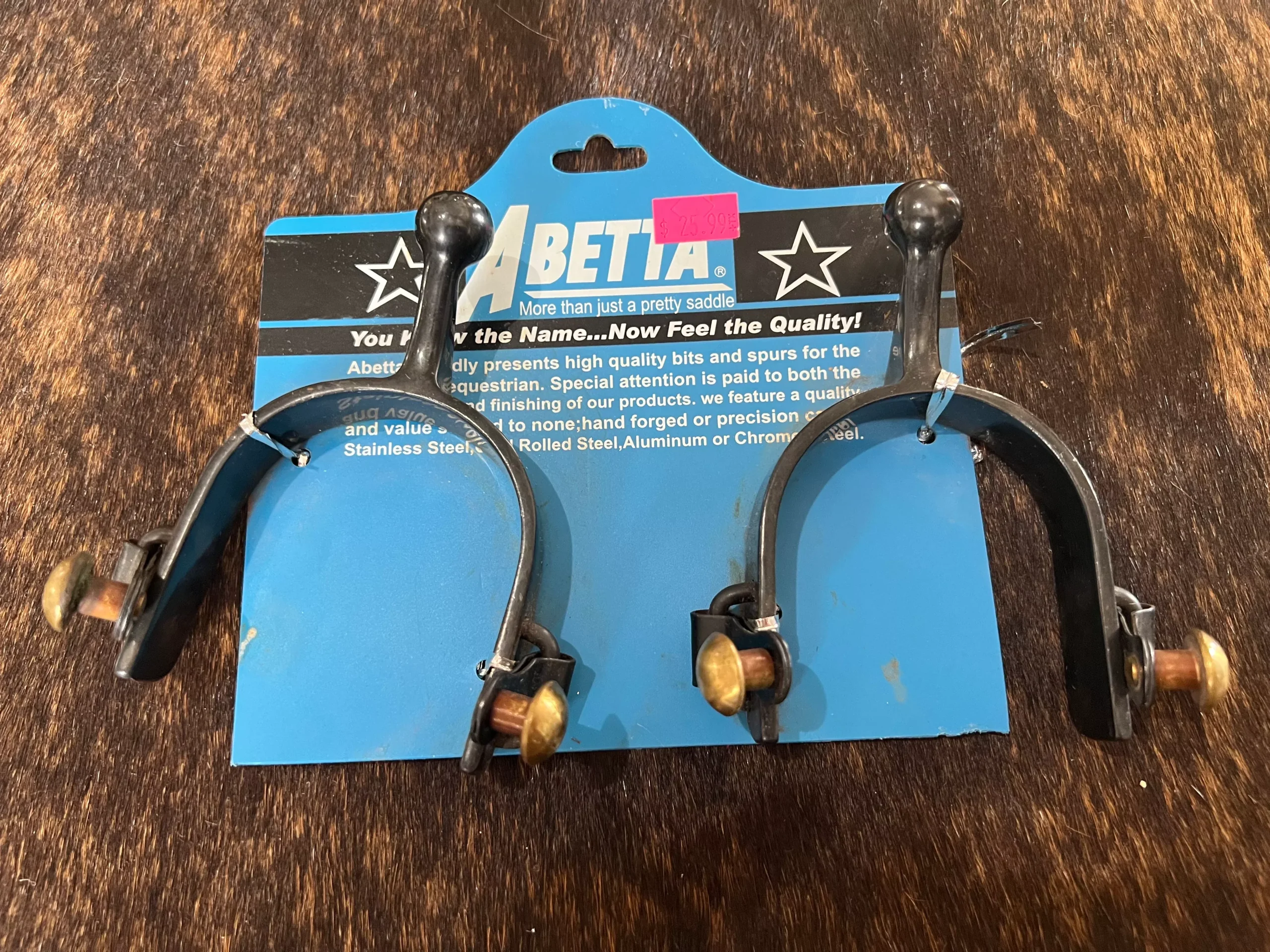 ABETTA Knob End Spurs