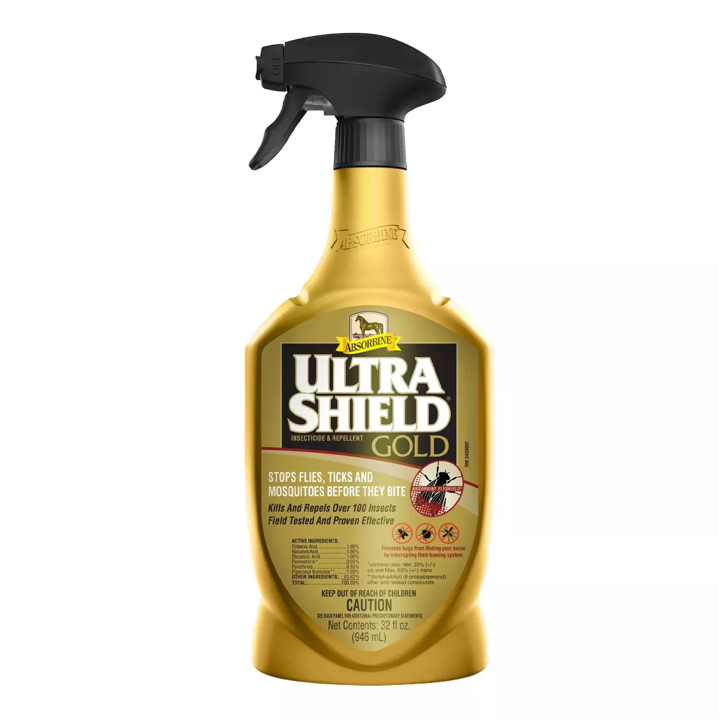 Absorbine UltraShield Gold Insecticide & Repellent Spray