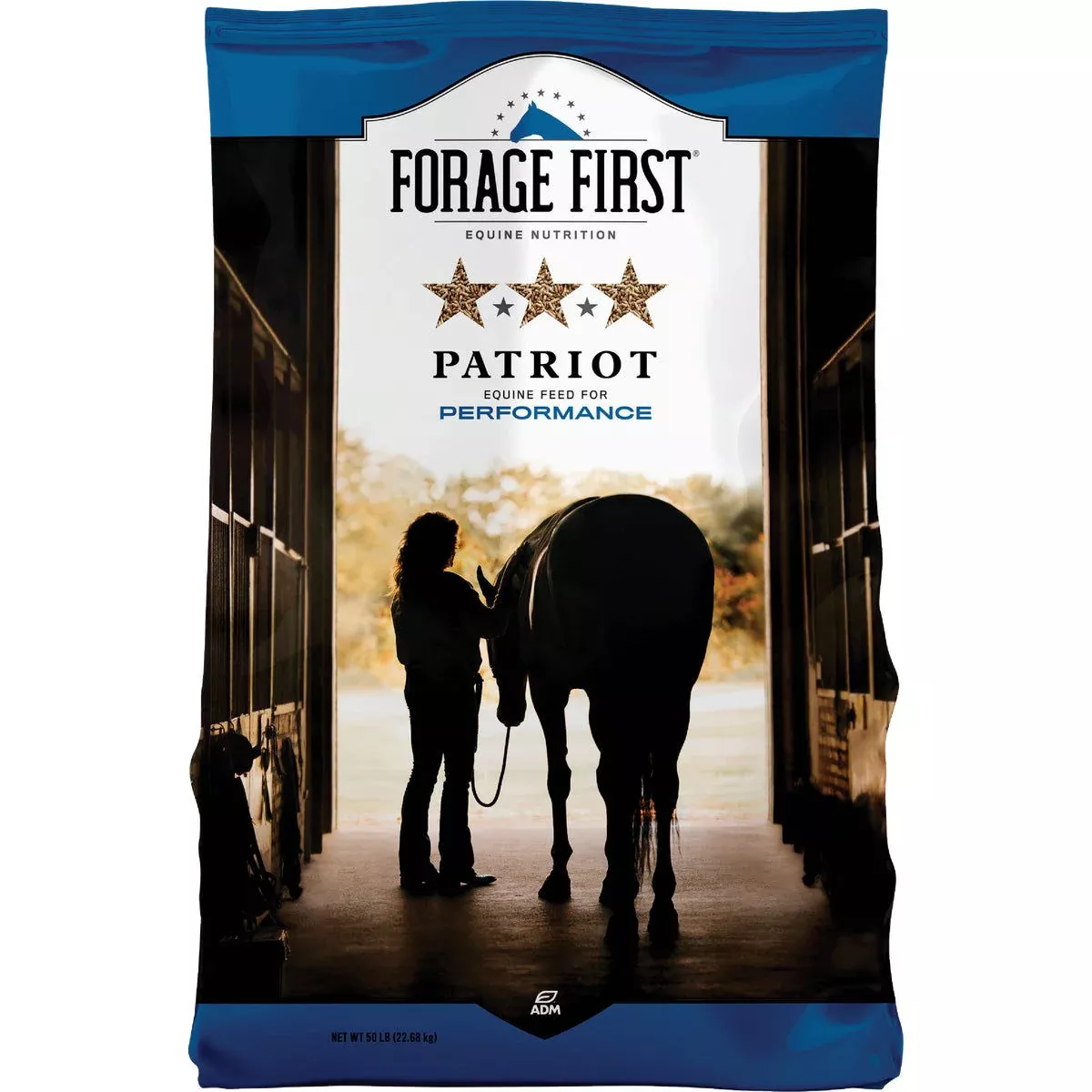 ADM Patriot Performance Horse Feed, 50lb