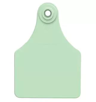 All Flex Blank Large Female Tags, Green