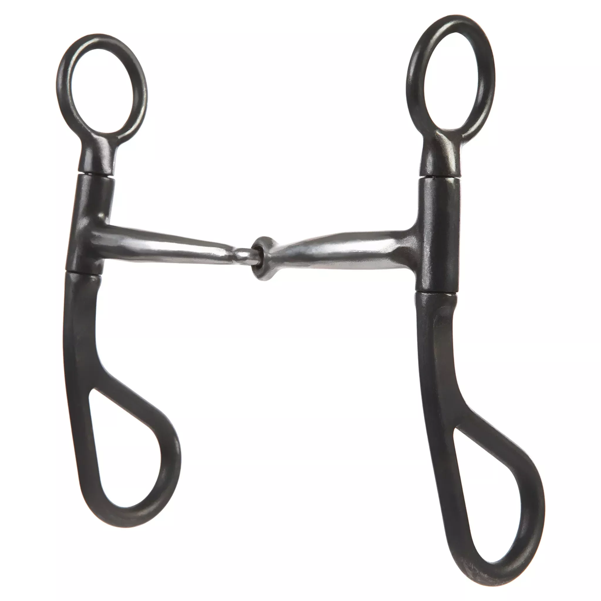 All Purpose Bit with 5" Sweet Iron Snaffle Mouth with Copper Inlay