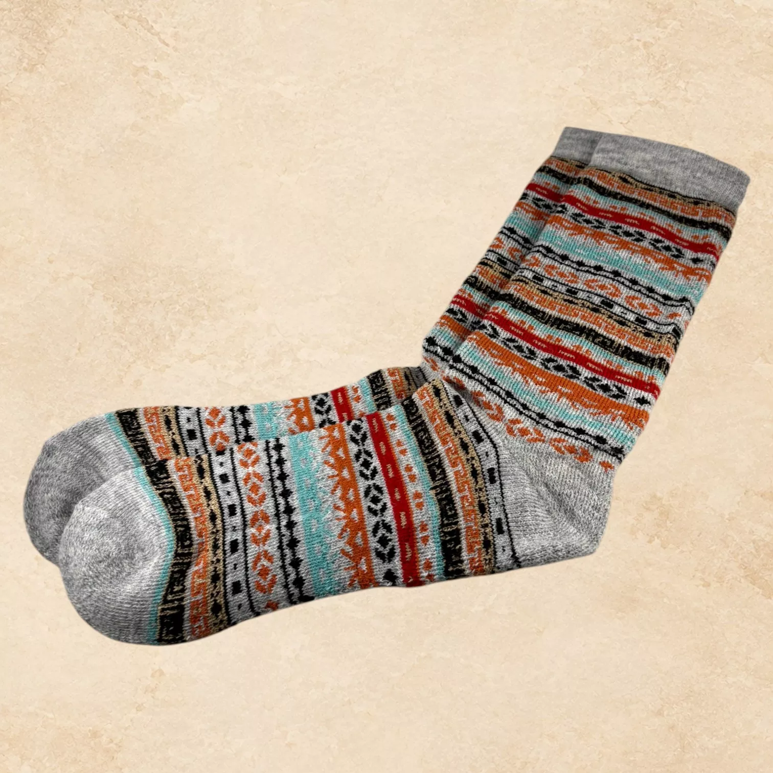 Alpaca Socks Grey