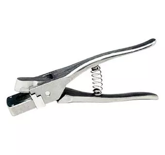 Aluminum Ear Notcher Medium V Shape