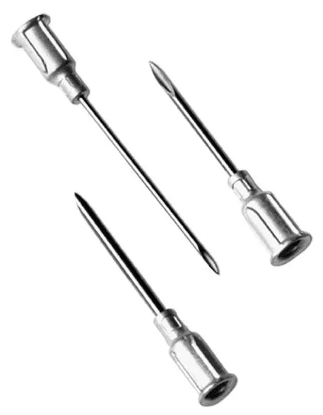 Aluminum Hub Disposable Needle