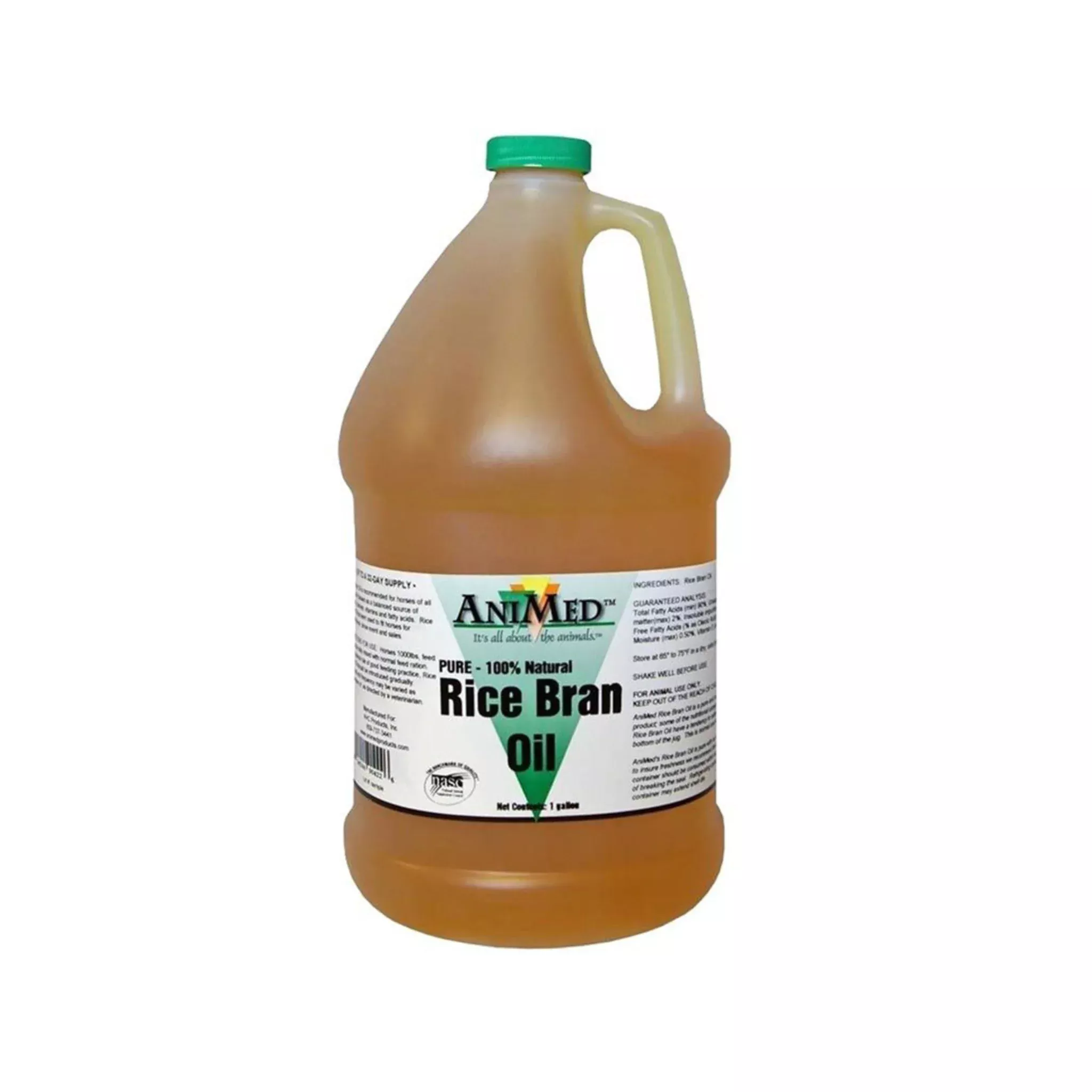AniMed Rice Bran Oil Horse Supplement