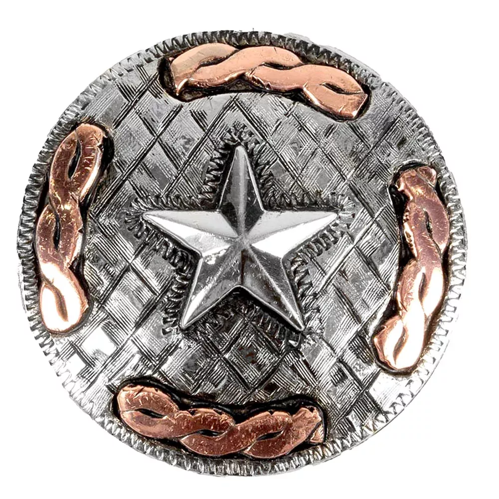 Antique & Copper Star Concho