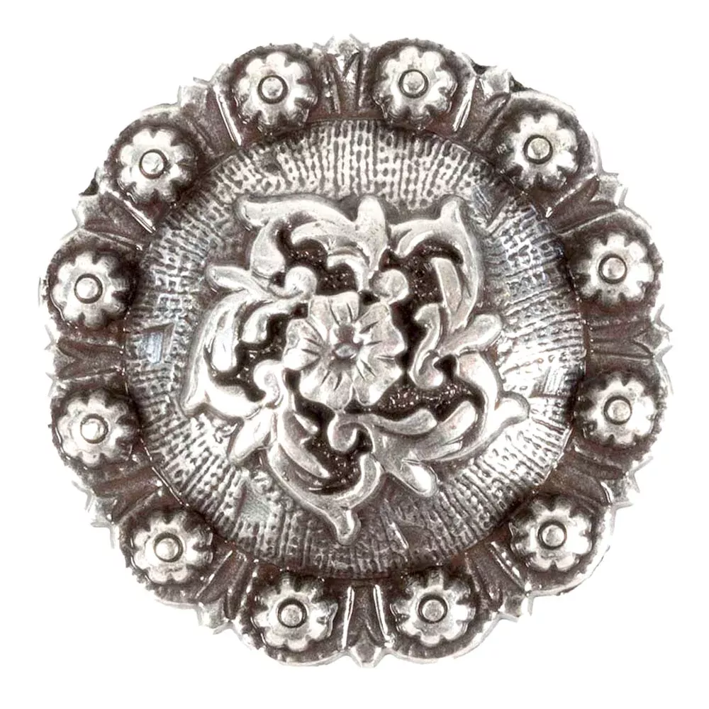 Antique Floral Coloma Concho