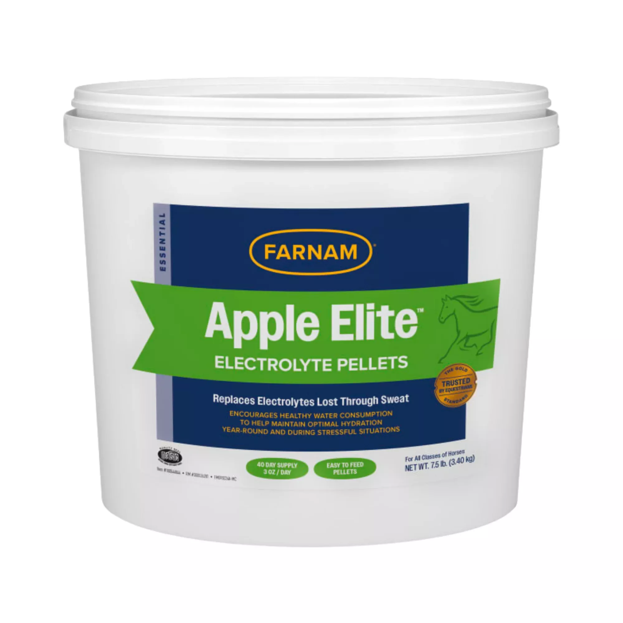 Apple Elite Electrolyte Pellets Horse Supplement
