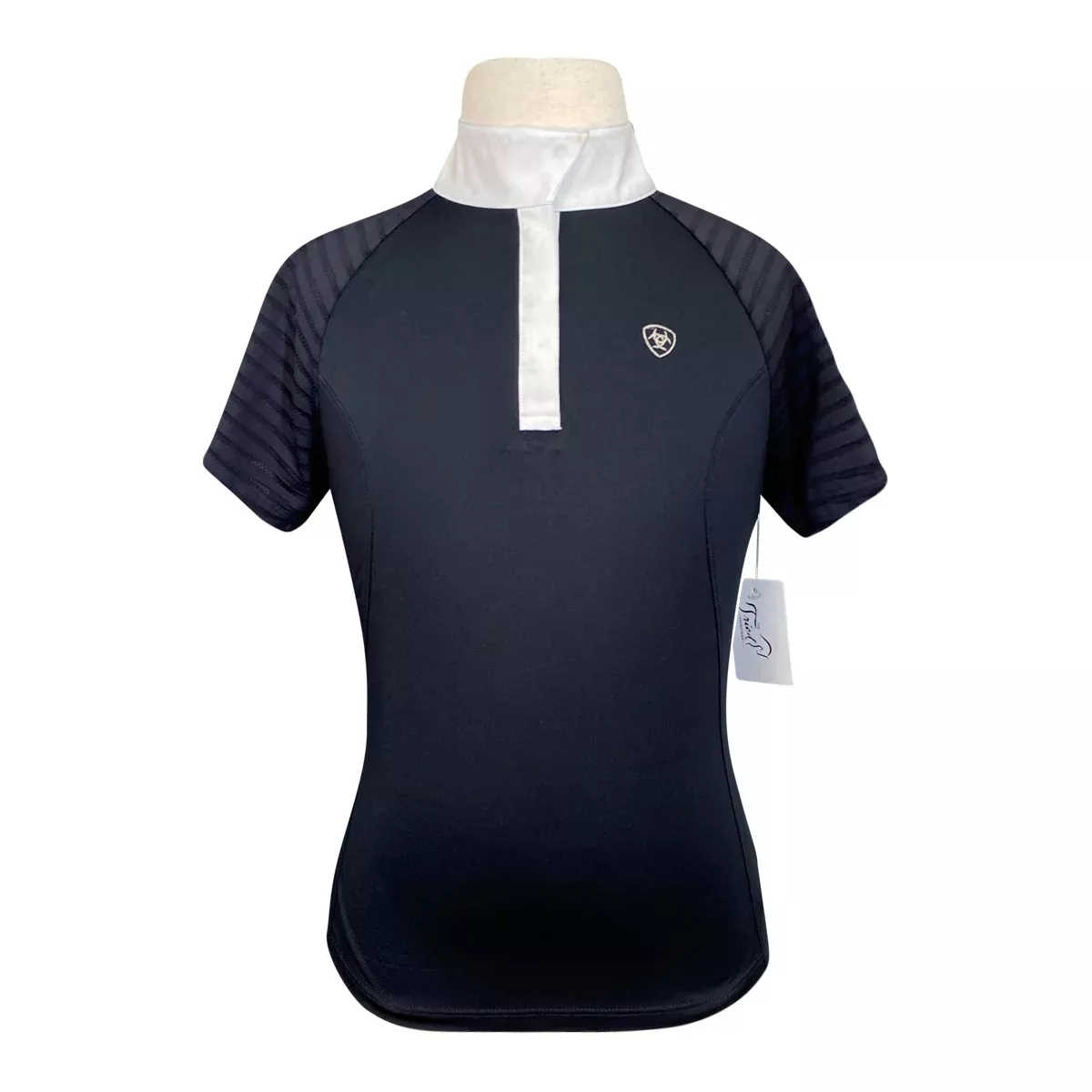 Ariat 'Aptos Vent' Competition Shirt in Black - Children's Medium