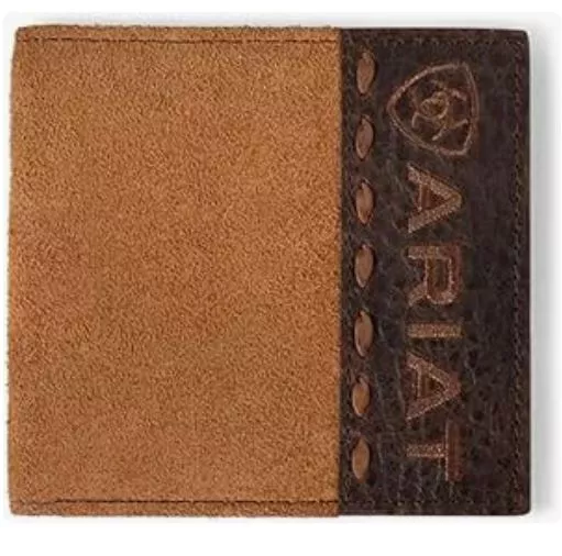 Ariat Bi-Fold Roughout Wallet