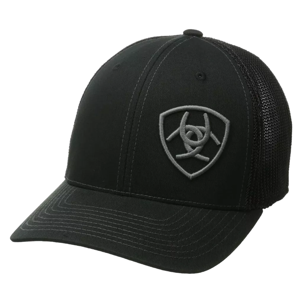 Ariat Black Shield Logo Cap