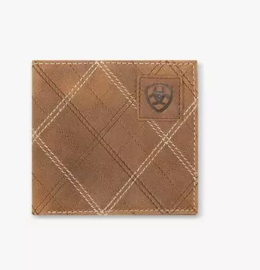 Ariat Cross Stitch Bi-Fold Wallet