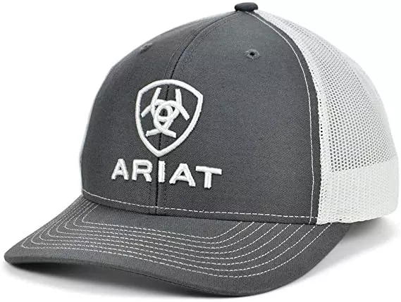 Ariat Grey Logo Cap