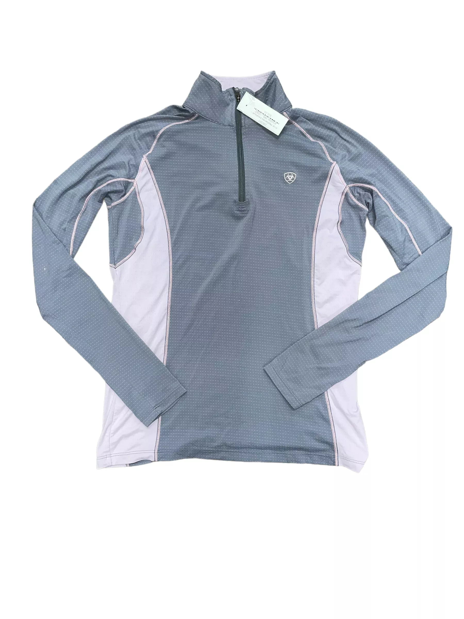 Ariat Heatseries base layer - grey/lilac SML - USED