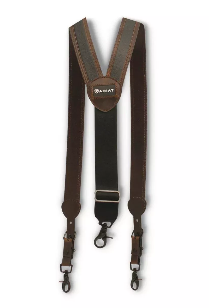 Ariat Leather Suspenders