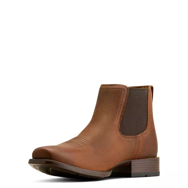 Ariat Mens Boot | Booker Ultra Square Toe | Rough Tan