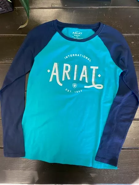 Ariat Women's R.E.A.L Loop Baseball T-Shirt