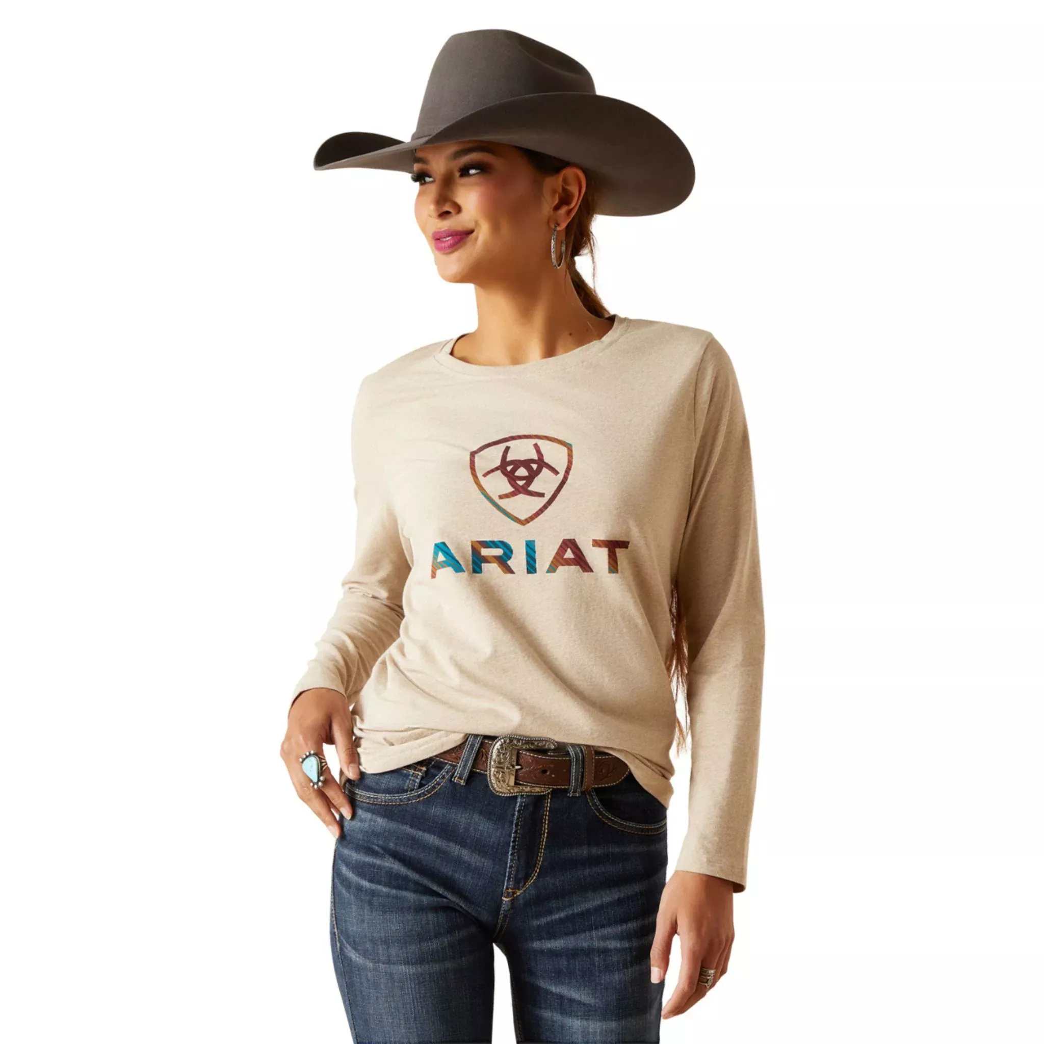 Ariat Womens Serape Shield Long Sleeve T-Shirt