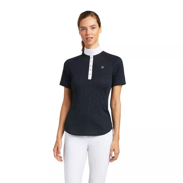 Ariat Womens Showstopper Show Shirt Navy