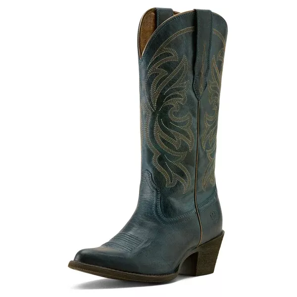 Ariat Womens Western Boots | Heritage J Toe | Fresh Denim