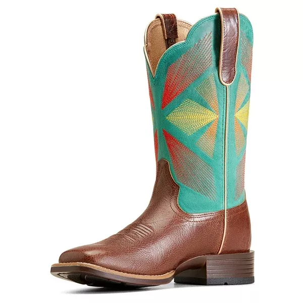 Ariat Womens Western Boots | Oak Grove | Ginger Snap / Jaded