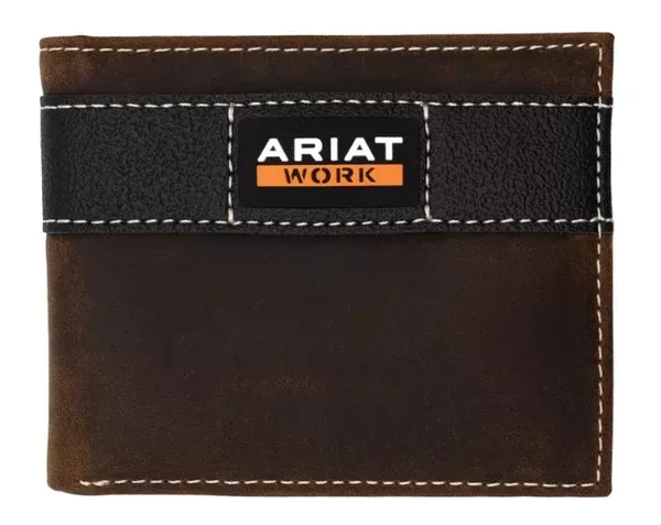 AriatMen's Bi-Fold Work Wallet