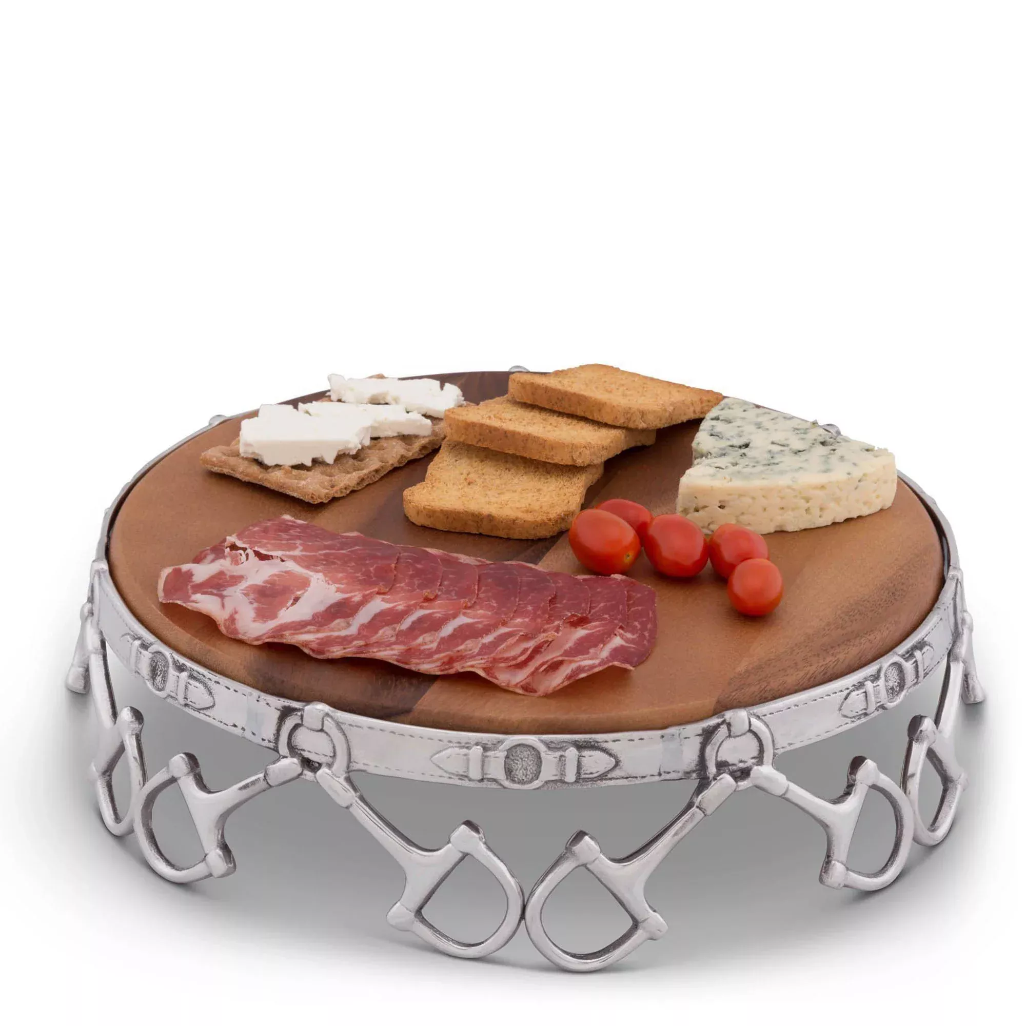 Arthur Court Equestrian Cheese Pedestal