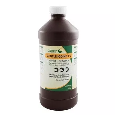 Aspen 1% Gentle Iodine, 16oz