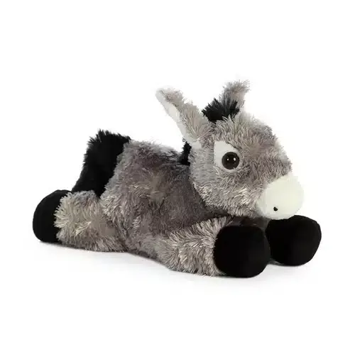Austin Accent Little Bubba the Stuffed Donkey Mini Flopsie by Aurora