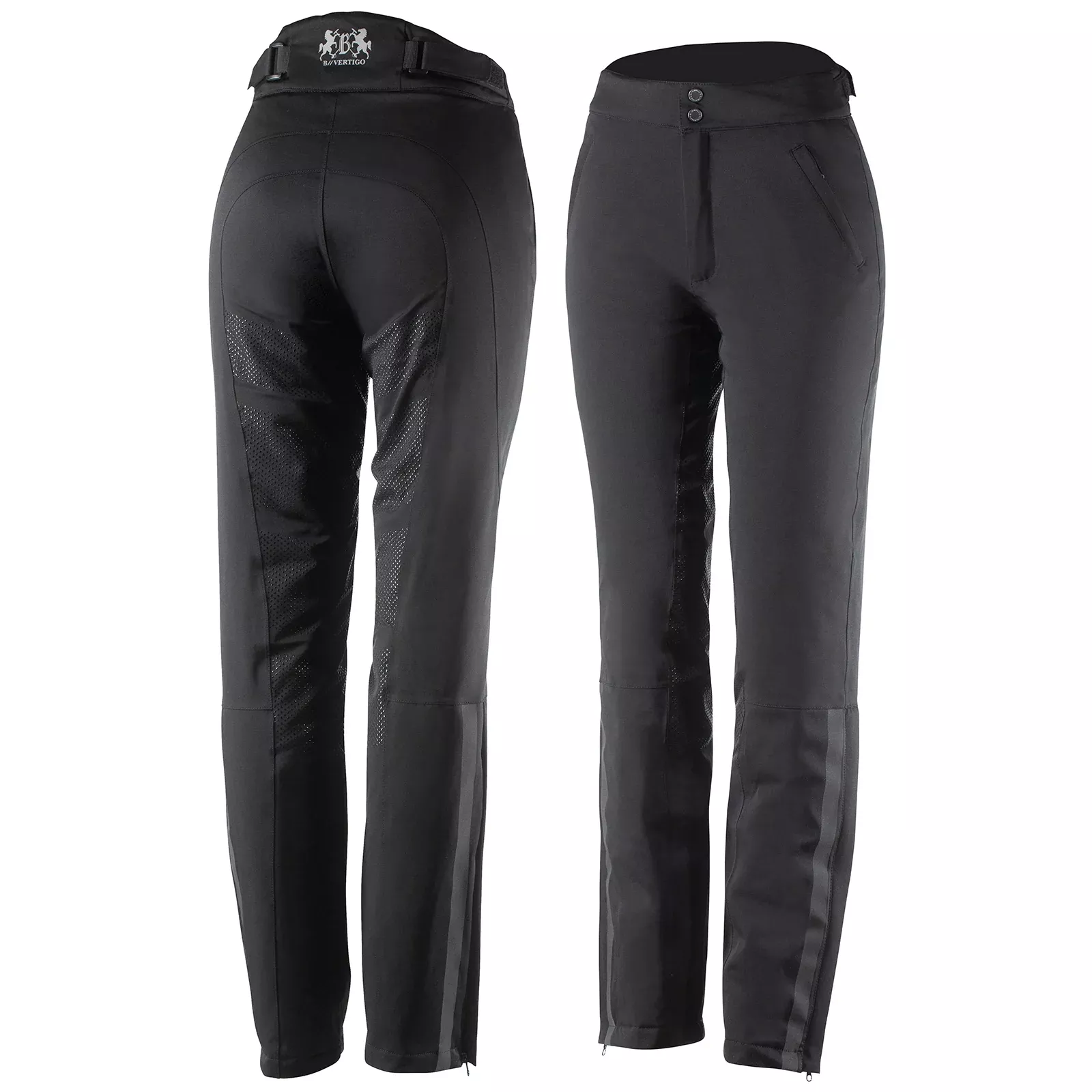 B Vertigo Dana Womens Padded Thermo Breeches - Black