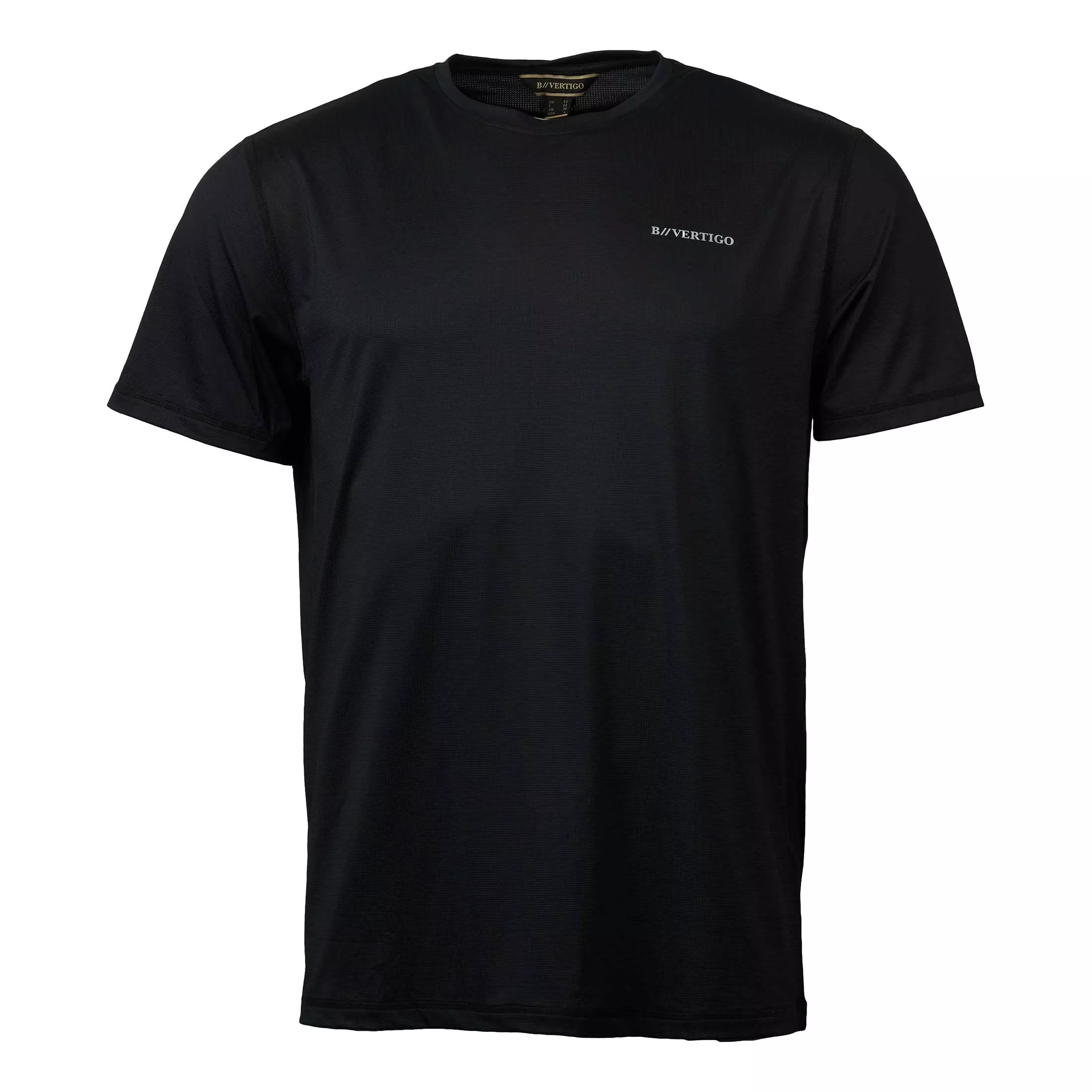 B Vertigo Mikael Mens Technical Riding T-Shirt - Black Beauty