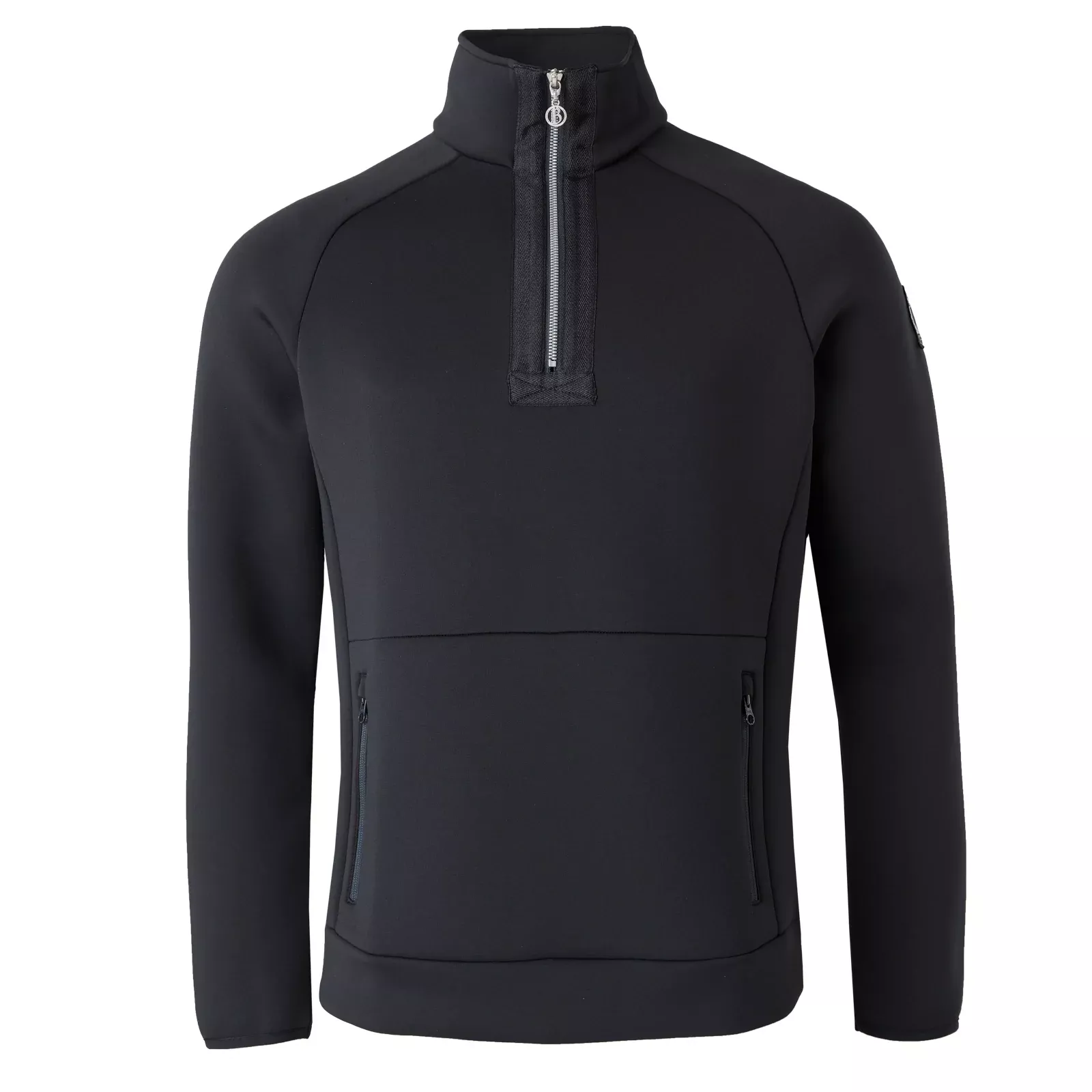 B Vertigo Nicolas Mens Quick Dry Half Zip Sweater - Dark Navy
