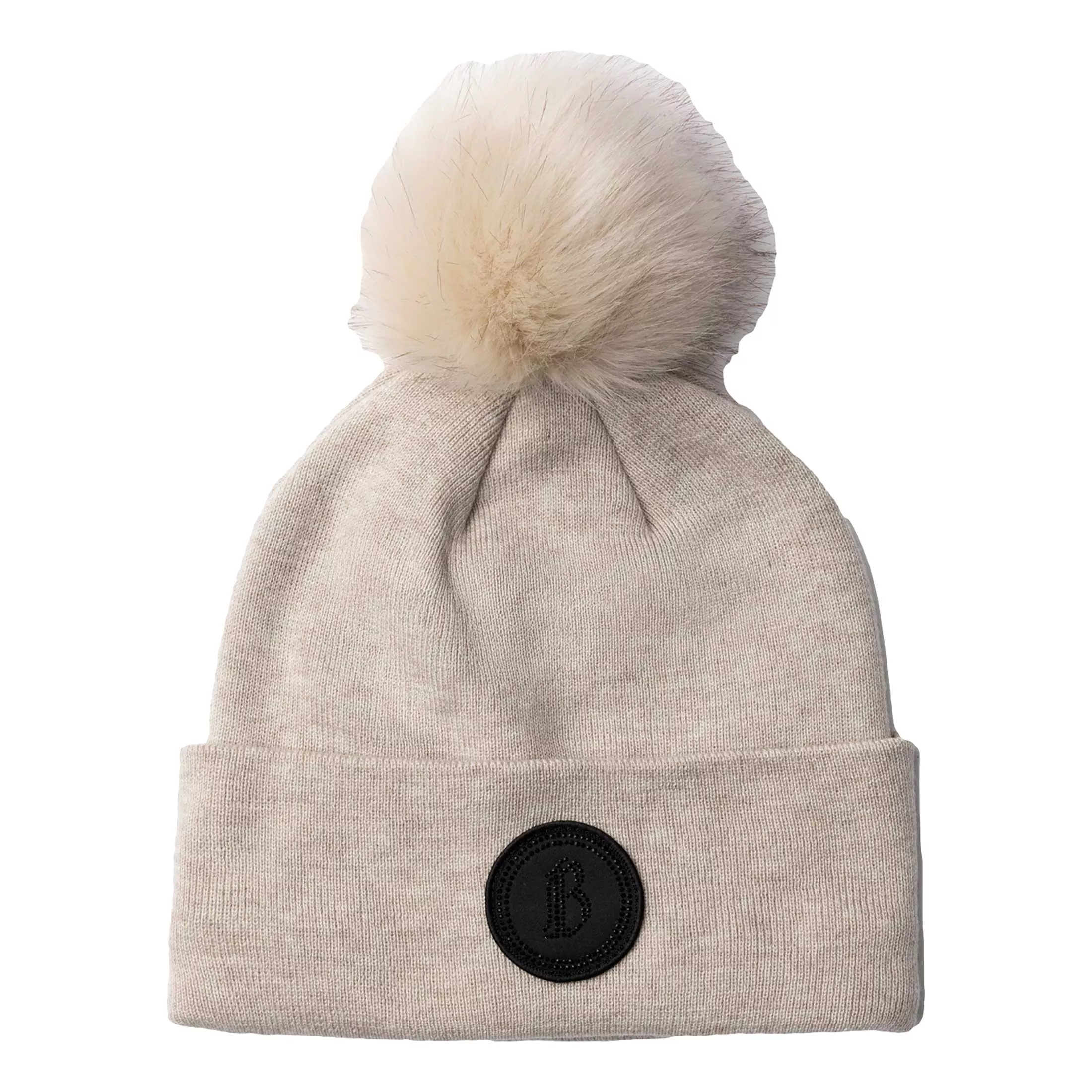 B Vertigo Sydney Womens Knitted Hat - Pumice Stone
