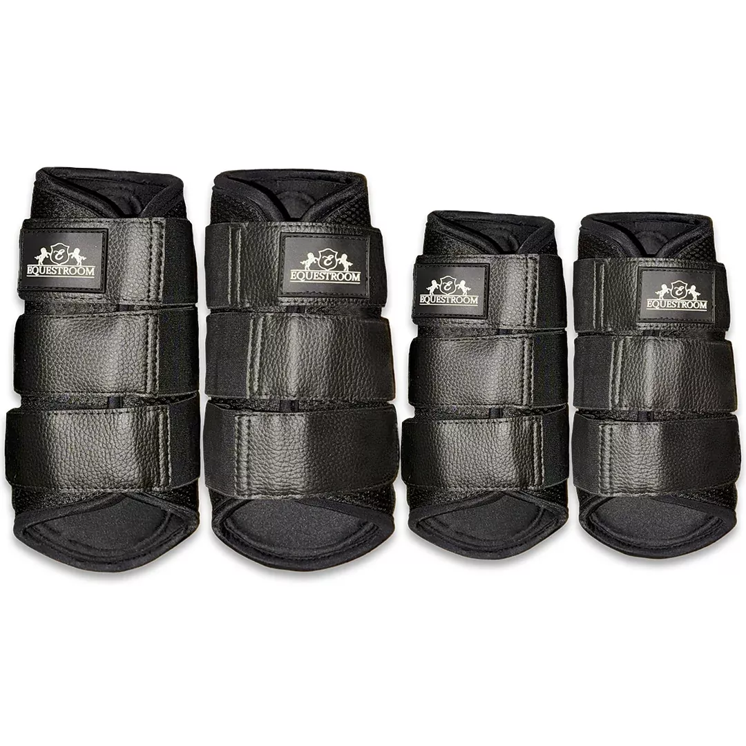 B&W - Black Brushing Boots (Set of 4)