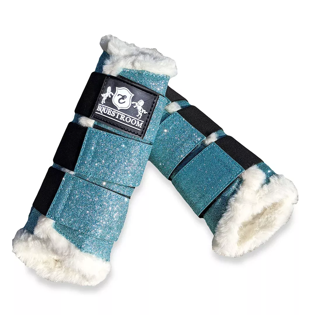 Baby Blue Brushing Boots