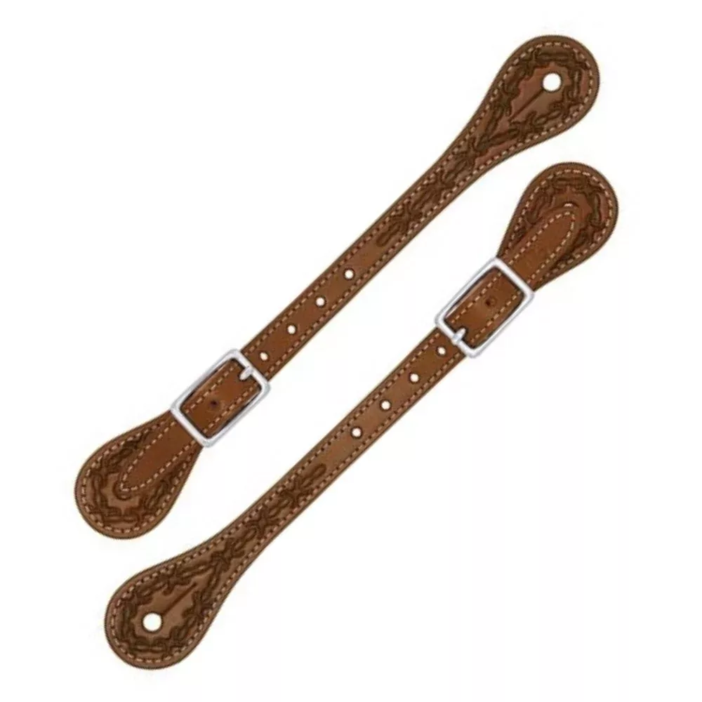 Barbed Wire Spur Straps, Thin