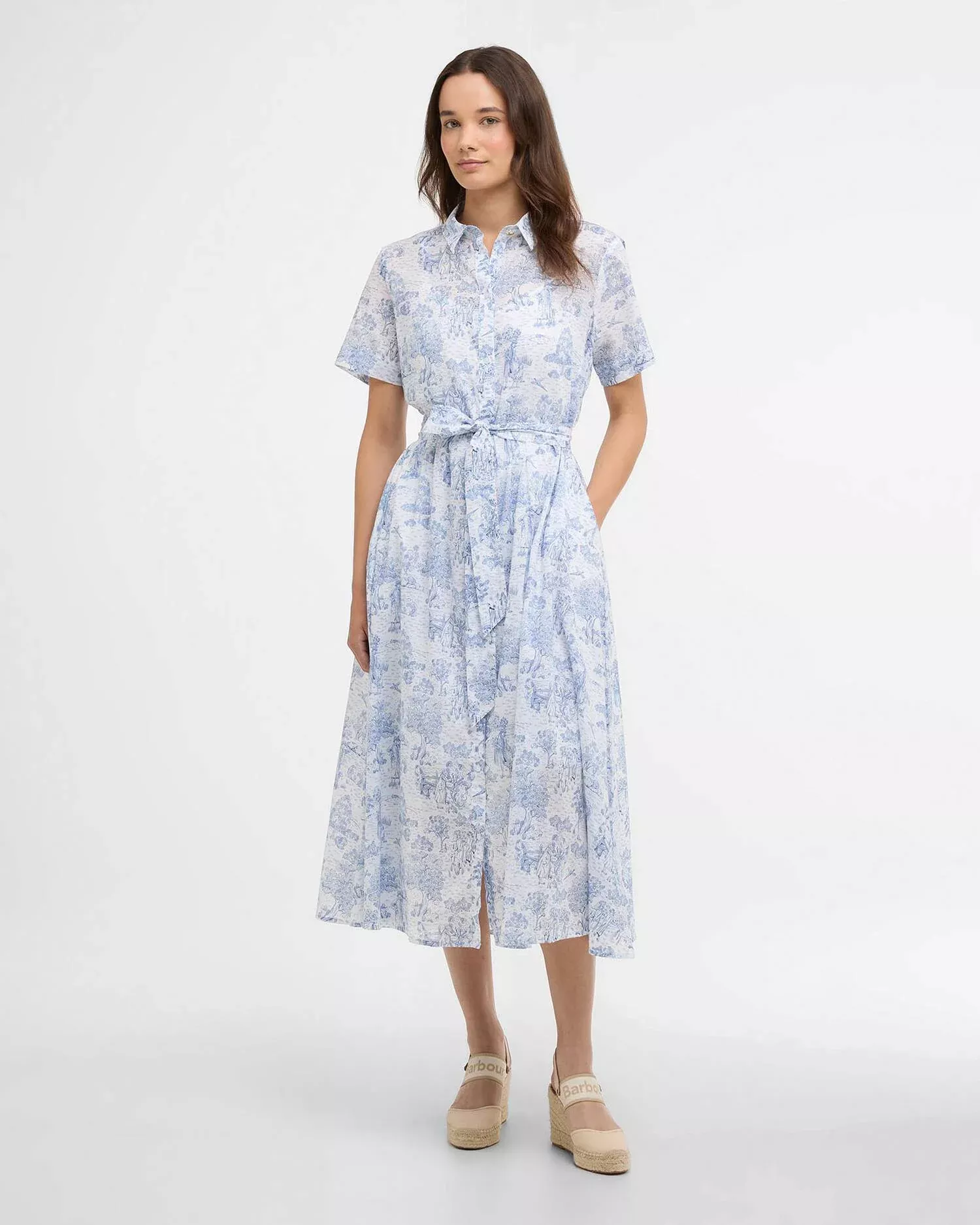 Barbour Wisteria Midi Dress