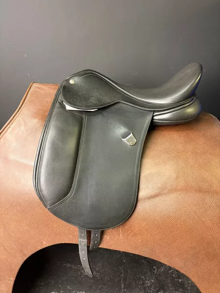 Bates Dressage Saddle 16'' - ID: 2295E