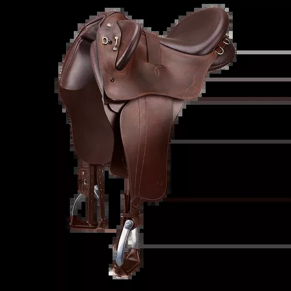 Bates Kimberley Stock Saddle with Swinging Fender