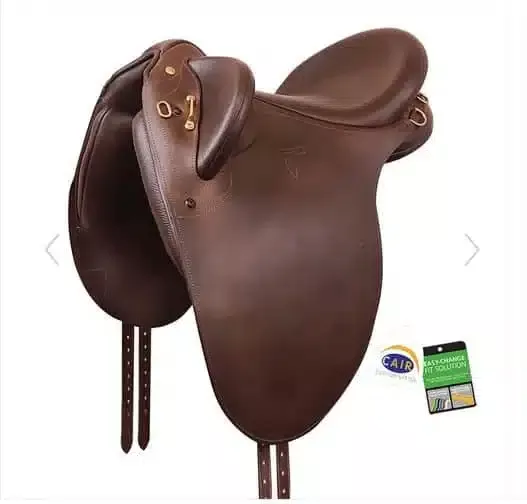 Bates Kimberly Saddle in Heritage Leather with CAIR