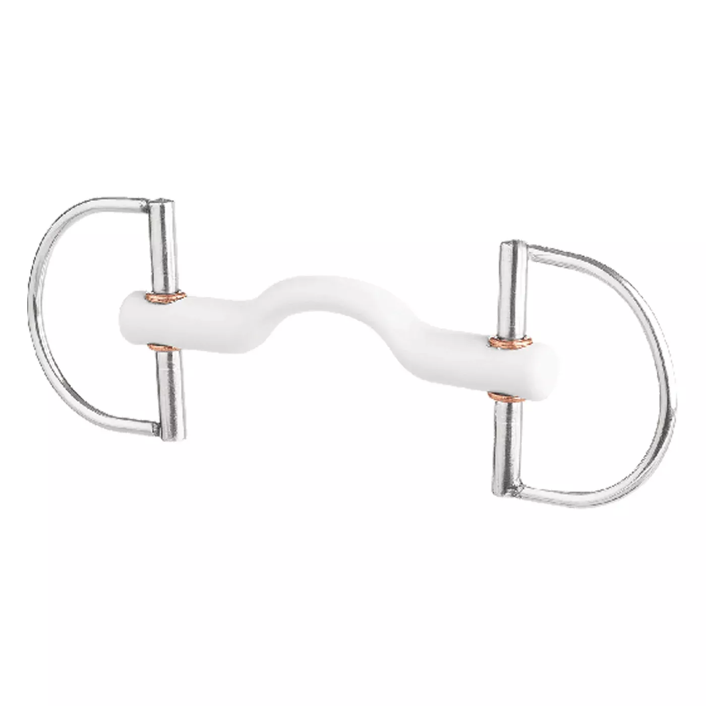 Beris Dee Ring Tongue Port Bar Soft Bit
