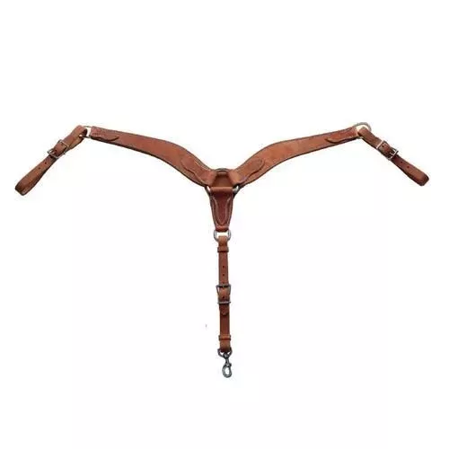 Berlin Leather 2 1/2"Roper Breast Collar H5008