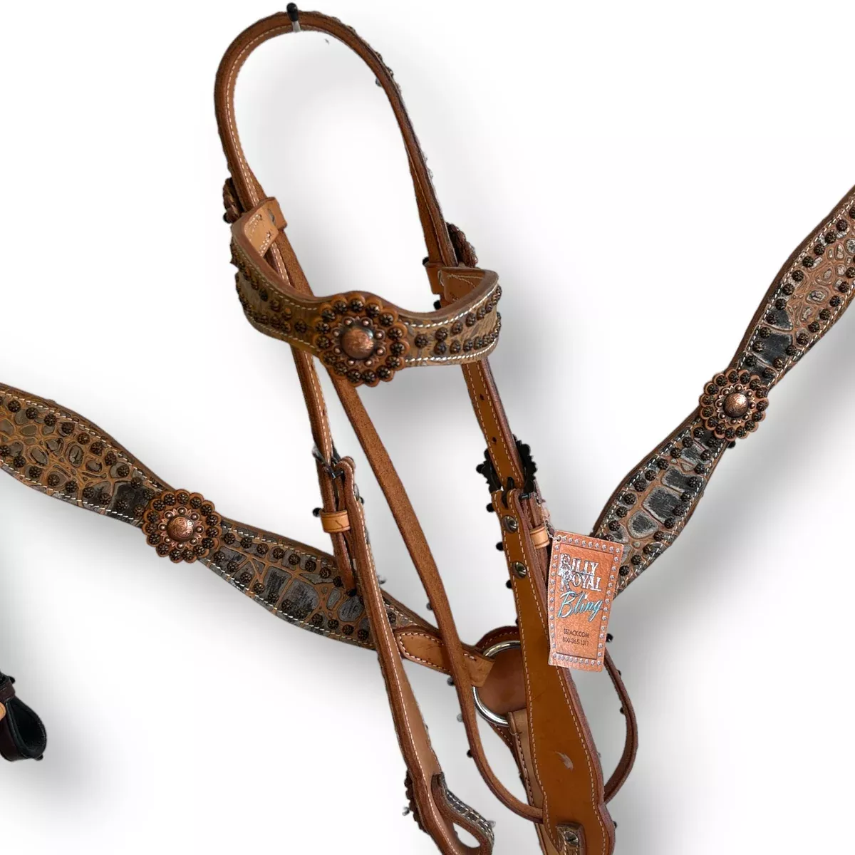 Billy Royal Headstall and Breastcollar set