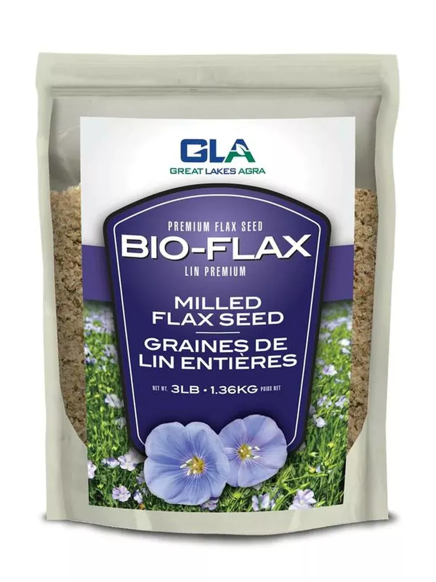 BIO-FLAX PREMIUM MILLED FLAXSEED - 3LB